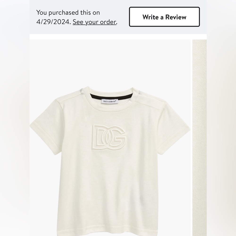 Dolce and gabbana Baby Tshirt